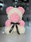 Totally Glam Rose Pink Teddy Bear Birthday, quinceaneras, anniversary, sweet 16, valentines, Mother’s Day